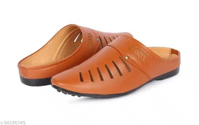 Sandals for Men (Tan, 6)
