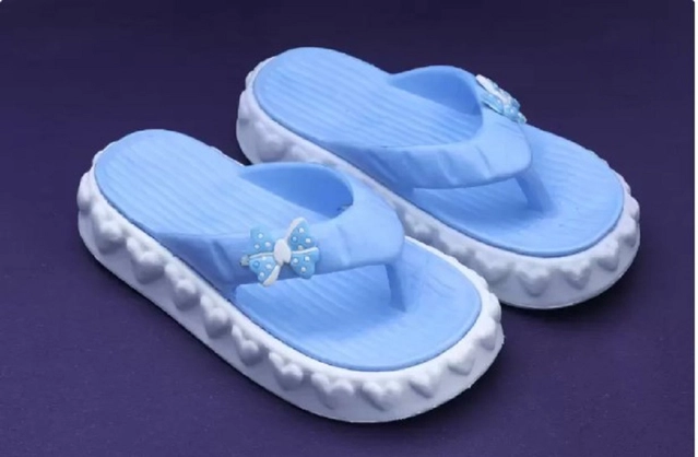 Slippers for Women (Sky Blue, 3)