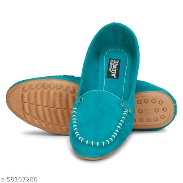 Loafers for Women (Sky Blue, 3)