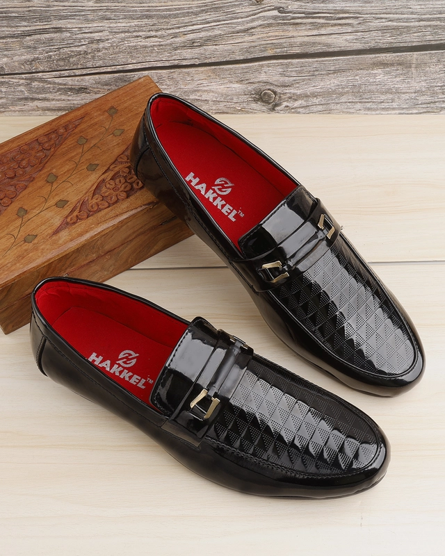 Loafers for Men (Black, 6)