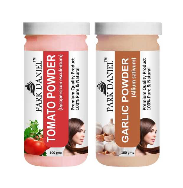 Park Daniel Premium Tomato Powder & garlic Powder (Pack Of 2, 100 g) (SE-695)