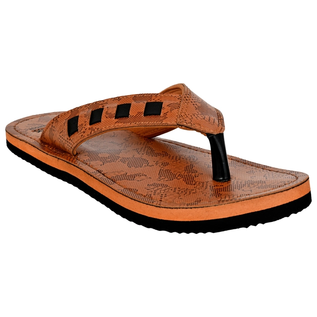 Flipflops for Men (Tan, 6)