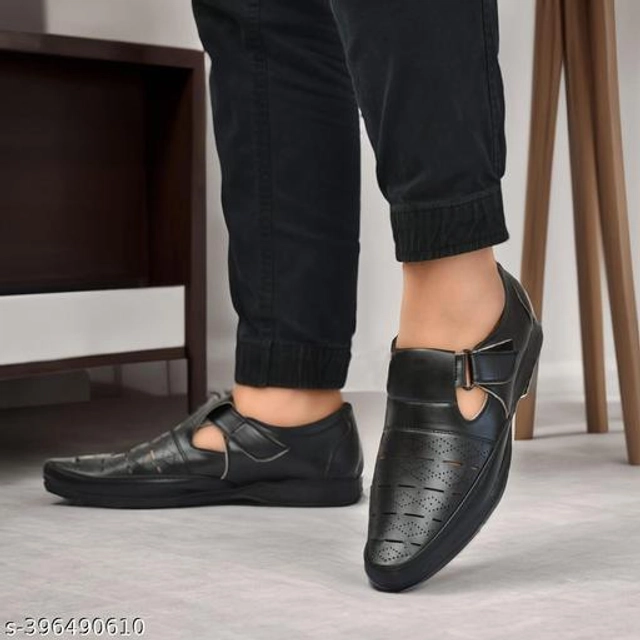 Loafers for Men (Black, 6)