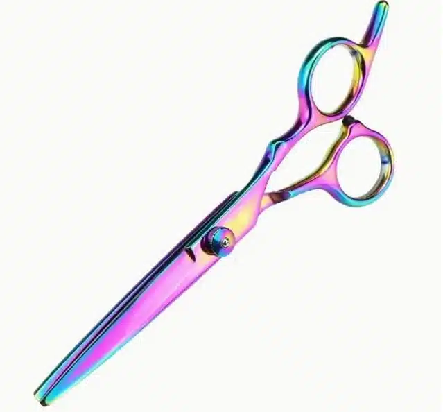 Stag Hair Cutting Scissor (Multicolor)