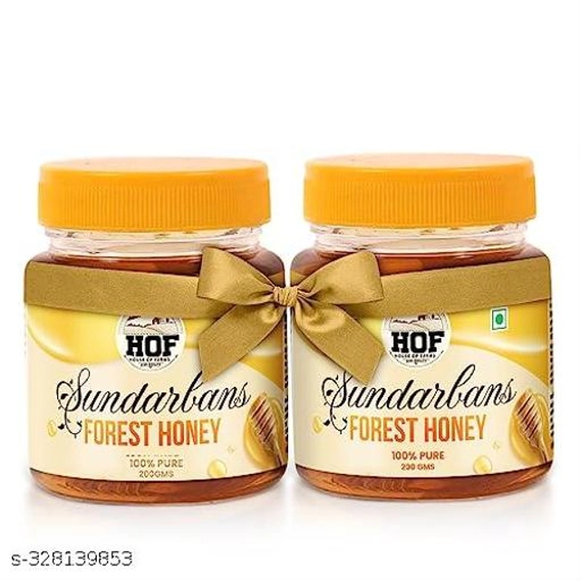 House Of Farms Sundarbans Wild Forest Honey (200 g, Pack of 2)