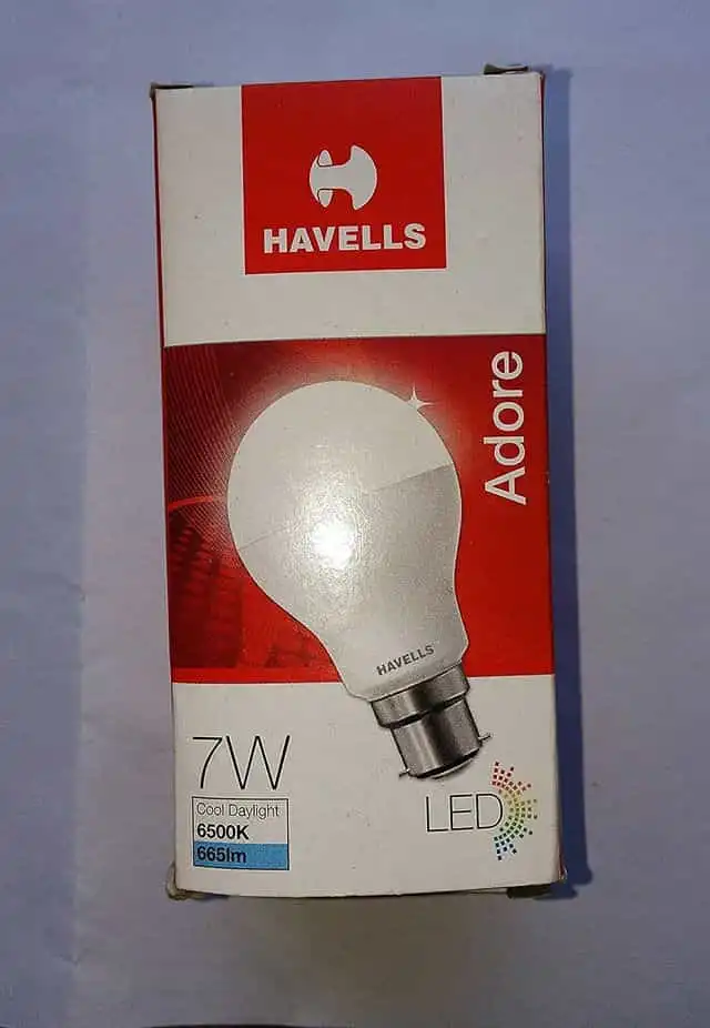 हैवेल्स 7 W B22 LED बल्ब (Ne W अडोर)
