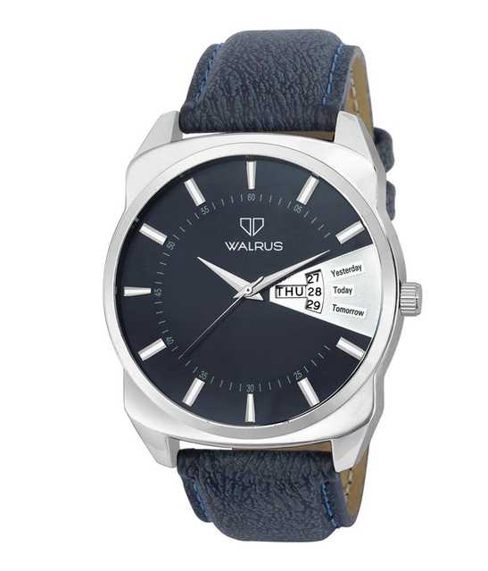 Walrus Alloy Men Analog Wrist Watch (Blue) (RC-208)