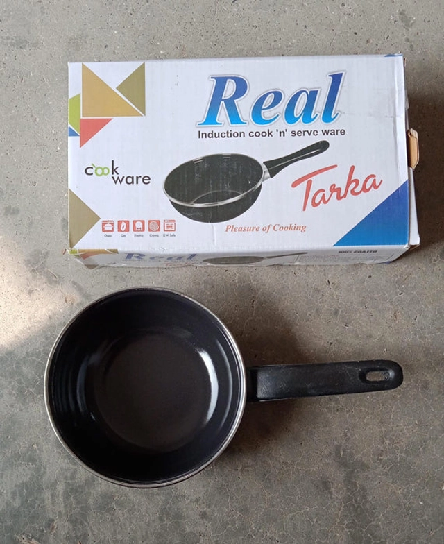 Non Stick Gas Compatible Frying Pan (Black, 12 inches)