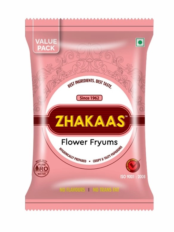 Zhakaas Flower Fryums 200 g