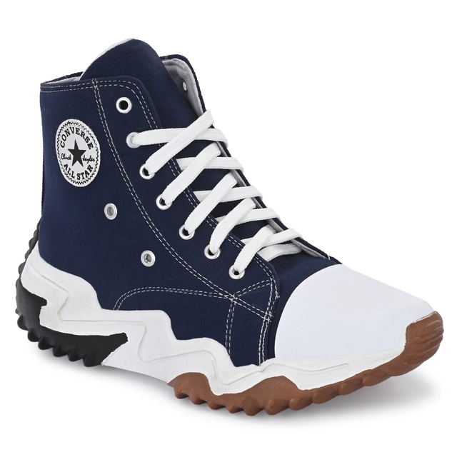 Sneakers for Men (Blue & White, 6)