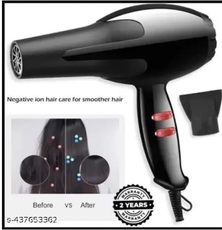 NV-6130 Professional 2 Speed and 2 Heat Setting Hair Dryer for Silki Shine Hair (Assorted, 100 W)