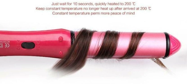 Ceramic Coating Hair Straightener and Curler 2 in 1 Hair Straightener Hair Straightener