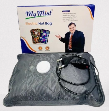 Silicone Electric Hot Gel Bag (Multicolor)