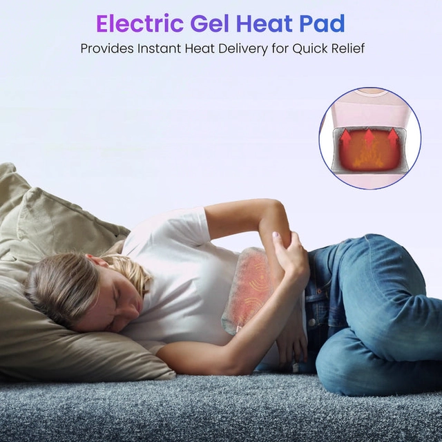 Electric Gel Heating Pad for Pain Relief (Multicolor, 1000 ml)