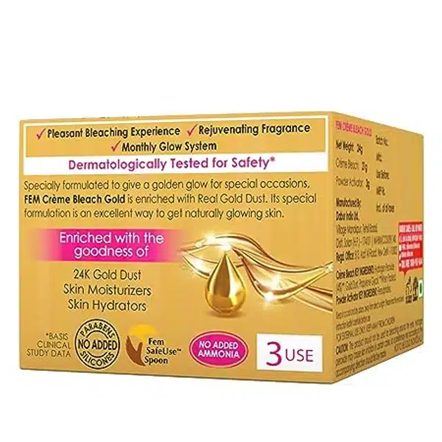 Fem Gold Cream Bleach 40 g