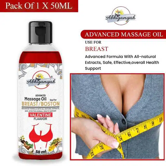 Breast Massage Oil Helps In growth, Firming & Tightening (50 ml) (Ab-00368)