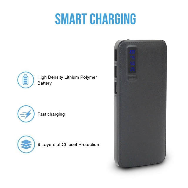 20000 mAh Power Bank (Black)