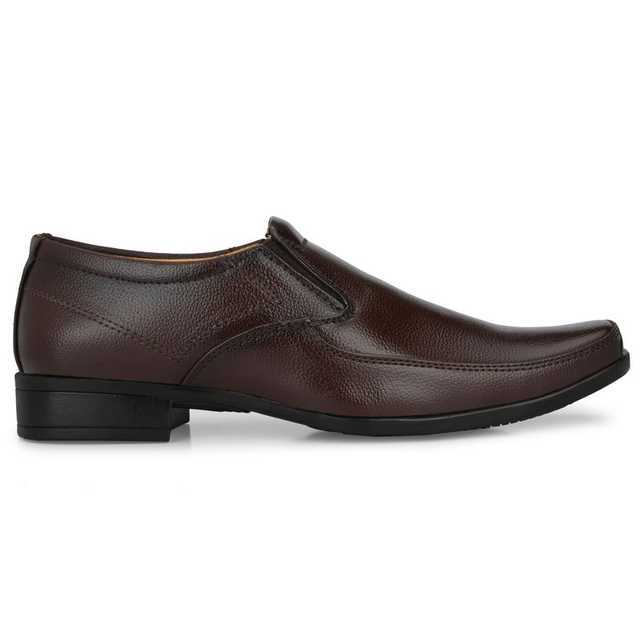 Katenia Synthetic Men Formal Shoes (Brown, 7) (KF-18)