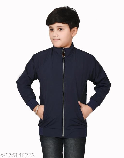 Jacket for Boys (Blue, 3-4 Years)