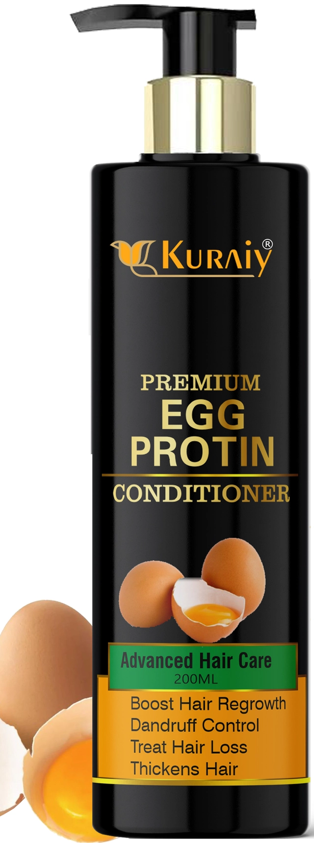 Kuraiy Premium Egg Protin Hair Conditioner (200 ml)