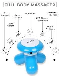 MiMo Mini Vibration Full Body Massager (Pack of 1)-Color May vary