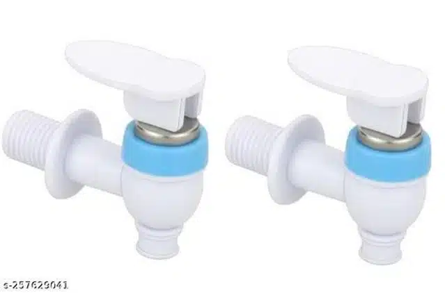 Tap for Water Dispenser (White, Pack of 2)