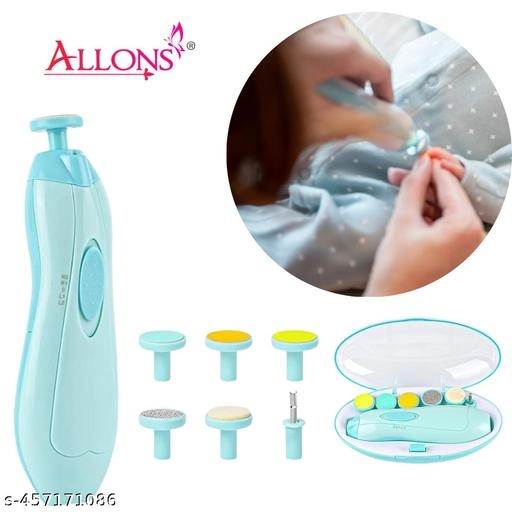 Allons Baby Electric Nail Trimmer Set (Multicolor, Set of 1)