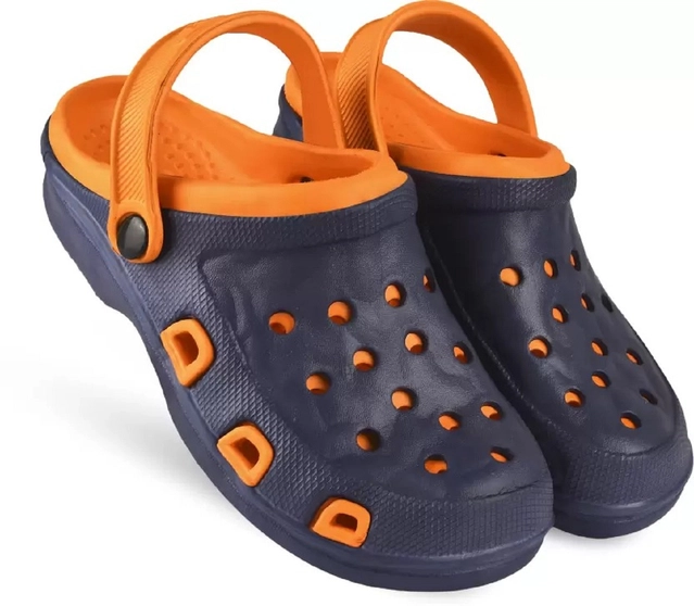 Clogs for Men (Orange, 6)