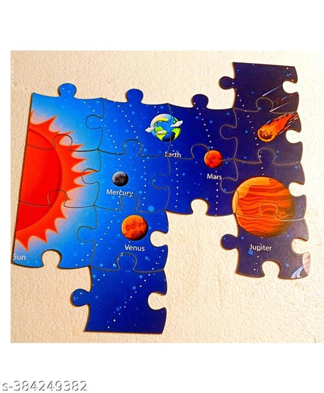 Wooden Puzzle for Kids (Multicolor)