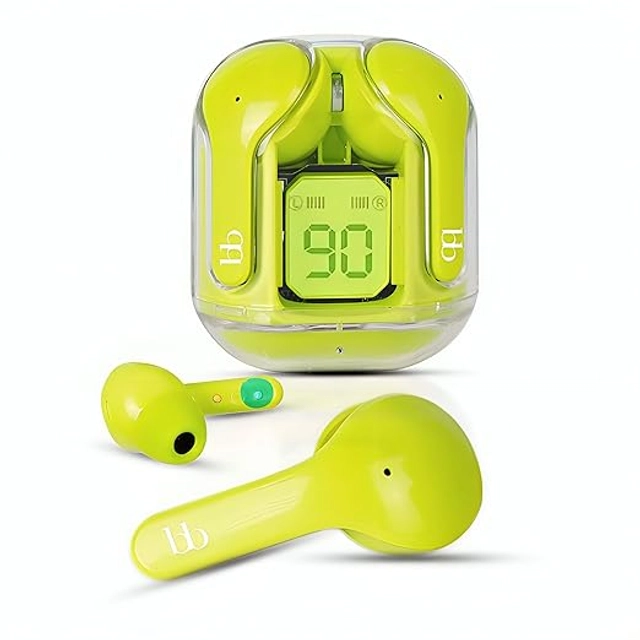 Wireless Bluetooth Earbuds with Charging Case (Multicolor)