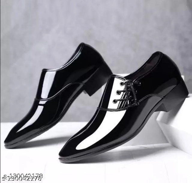 Formal Shoes for Men (Black, 6)