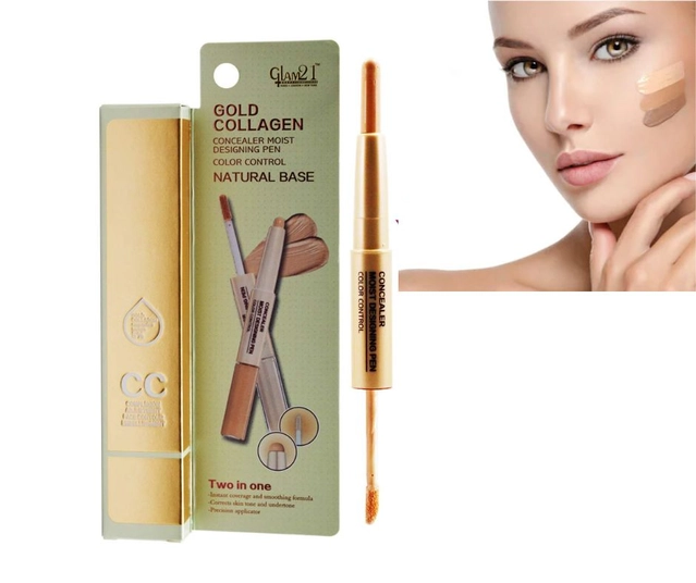 Glam21 Gold Collagen 2-in-1 Concealer (Pack of 1)