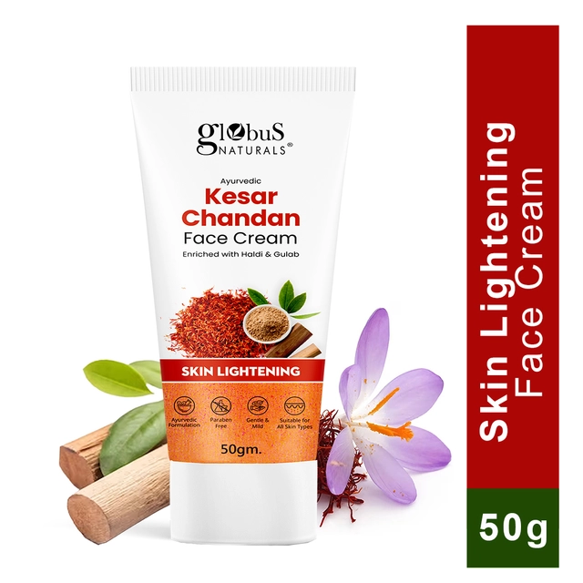 Globus Naturals Daily Glow Kesar Chandan Face Cream (50 g)