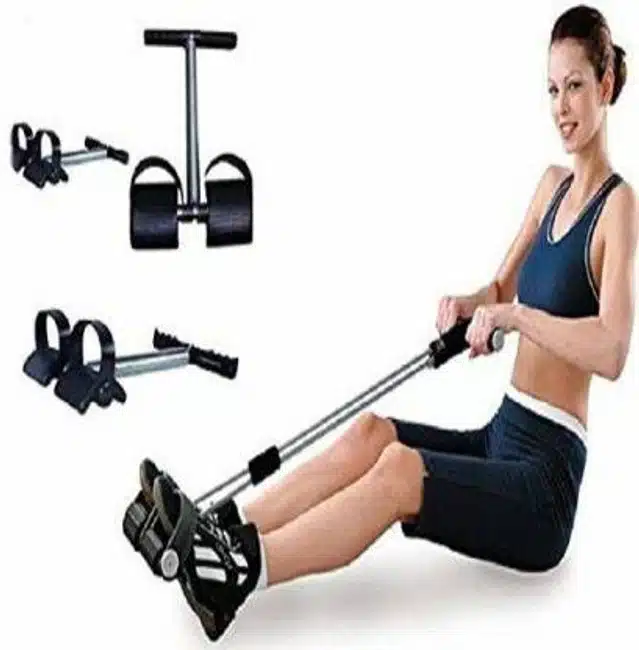 Single Spring Tummy Trimmer for Abs Workout (Multicolor)