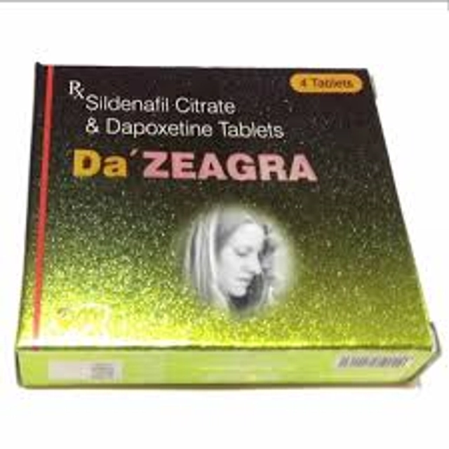 Da Zeagra 4 Pcs Tablets For Men (Set of 1)