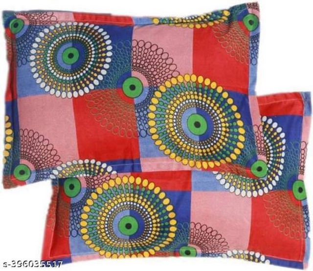 Cotton Pillow Covers (Multicolor, 18x28 inches) (Pack of 8)