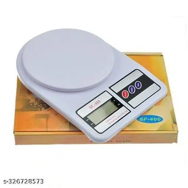 Electronic Weighing Machine (White)