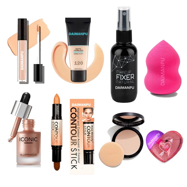 Face Makeup Combo (Set of 8)