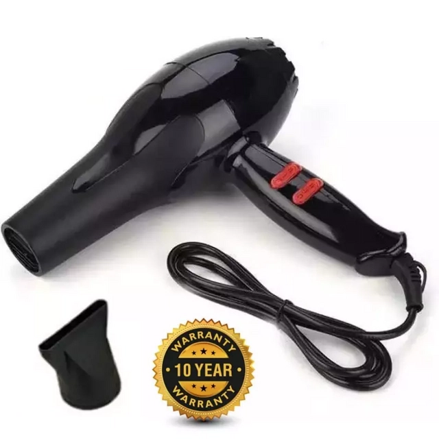 Professional Hair Dryer for Men & Women (Black, 1800 W)