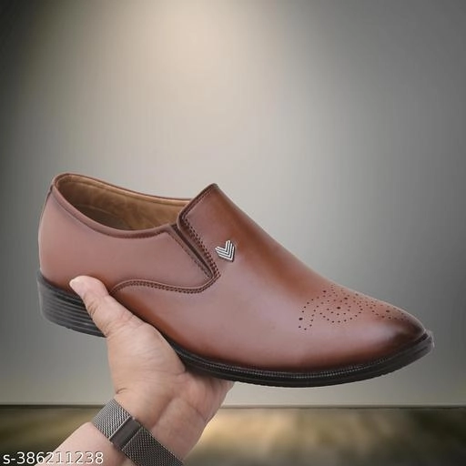 Formal Shoes for Men (Brown, 6)