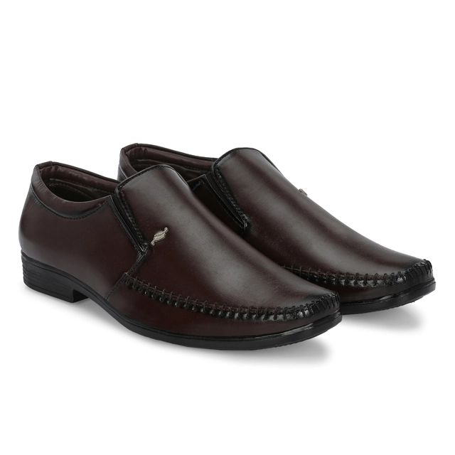 Formal Shoes for Men (Brown, 6)