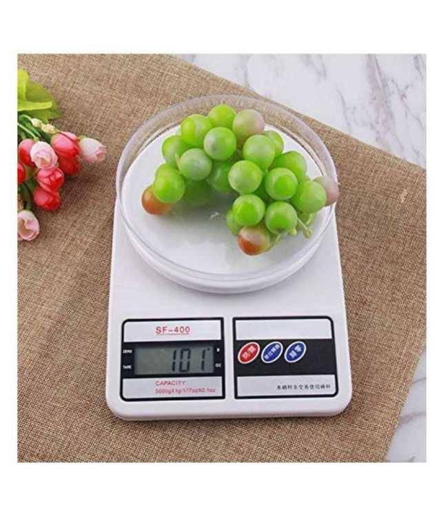 amrita 10 kg weight scale for kitchen Digital Kitchen Weighing Scales Weighing 10 Kg (S-140)