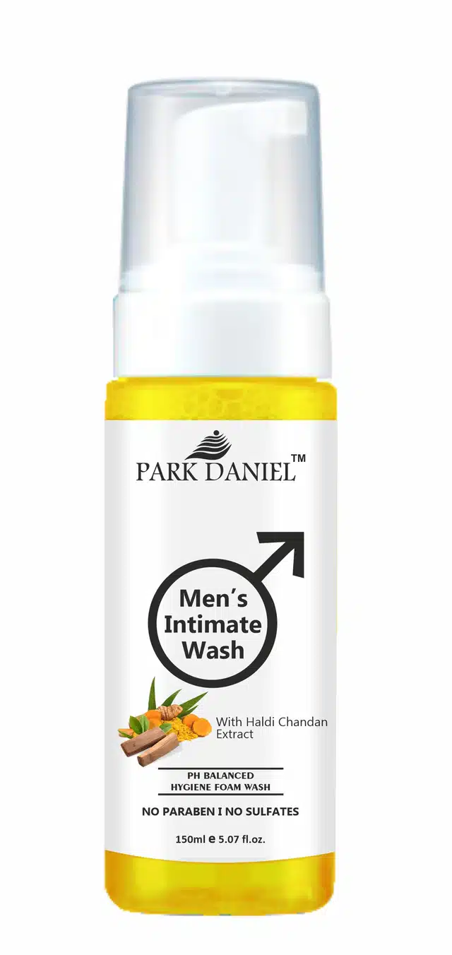 Park Daniel Haldi Chandan Extract Intimate Wash for Men (150 ml)
