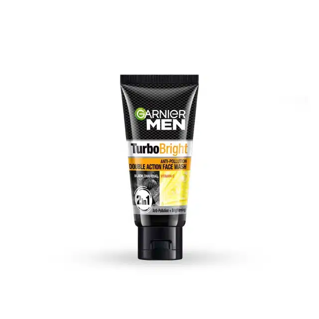 Garnier Men Turbo Bright Anti-Pollution Double Action Facewash 50 g