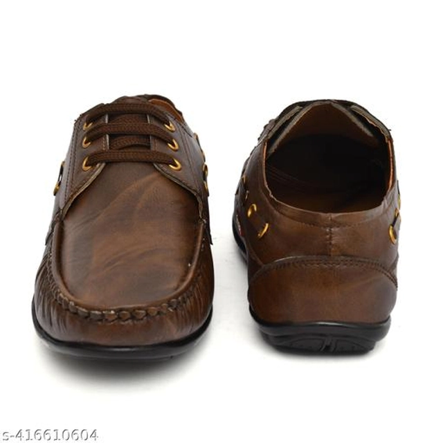 Formal Shoes for Men (Brown, 6)