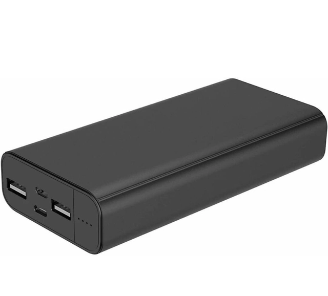 Premium Fast Charging Power Bank (Black, 20000 mAh)