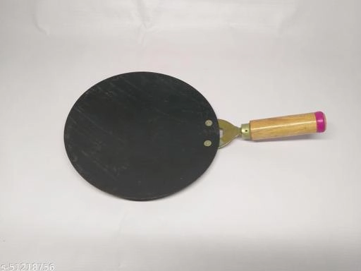 Cast Iron Tawa (Black)