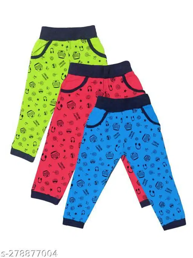 Pyjamas for Boys (Multicolor, 2-3 Years) (Pack of 3)