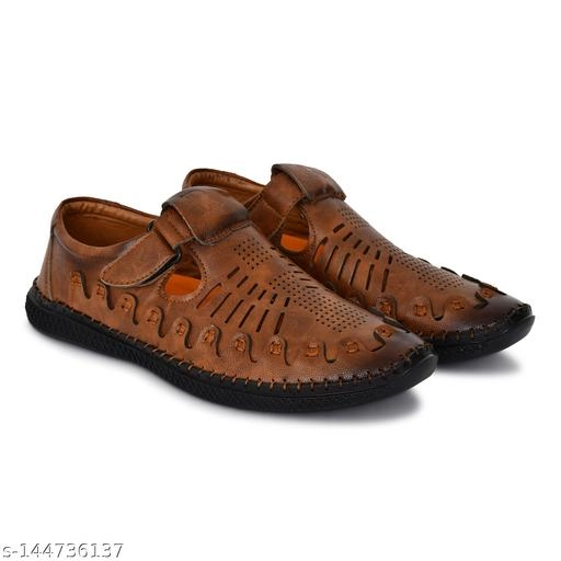 Sandals for Men (Tan, 6)