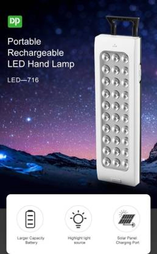 DP 716 Automatic LED Emergency Light (White)